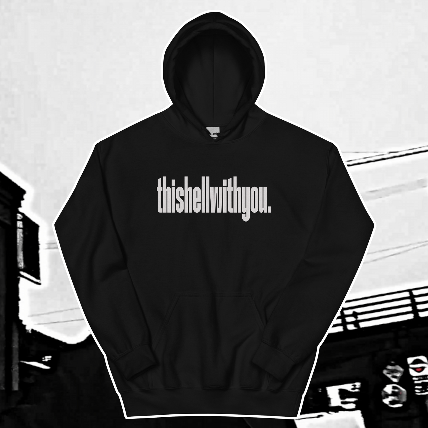 Gasoline// 悲しいゲイの犬 //Hoodie